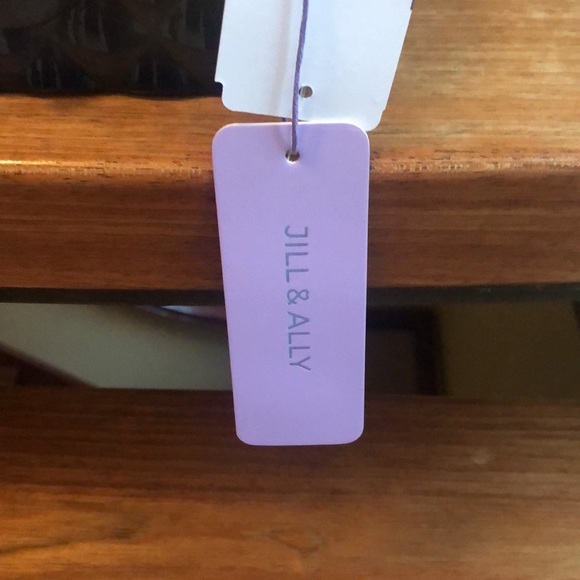 Jill & Ally Black Clear Bag - Picture 3 of 3